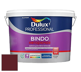 Краска DULUX LUXIUM BINDO НЕГОРЮЧАЯ 9л глубокоматовая краска цвет RAL 3005 
