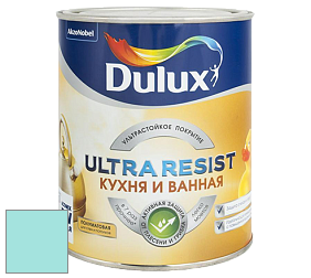 Краска DULUX LUXIUM ULTRA RESIST КУХНЯ И ВАННАЯ полуматовая ультрастойкая краска цвет NCS S 0530-B50G 