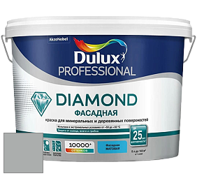 Краска DULUX LUXIUM DIAMOND ФАСАДНАЯ матовая краска цвет 30GG 44/013 