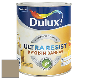 Краска DULUX LUXIUM ULTRA RESIST КУХНЯ И ВАННАЯ полуматовая ультрастойкая краска цвет RAL 1019 