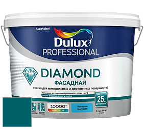 Краска DULUX LUXIUM DIAMOND ФАСАДНАЯ матовая краска цвет 10BG 11/278 