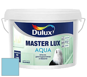 Краска DULUX LUXIUM MASTER LUX AQUA полуглянцевая краска цвет 50BG 55/241 Summer medley 3