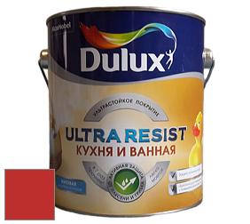 Краска DULUX LUXIUM ULTRA RESIST КУХНЯ И ВАННАЯ матовая ультрастойкая краска цвет 19YR 14/629 O'Hara