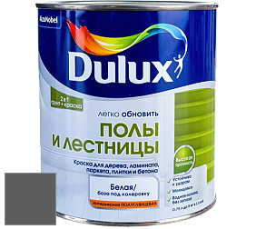 Краска DULUX LUXIUM ПОЛЫ И ЛЕСТНИЦЫ полуглянцевая краска цвет 00NN 13/000 Night jewels 2
