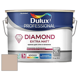 Краска DULUX LUXIUM DIAMOND EXTRA MATT глубокоматовая краска цвет 90YR 51/109 Coastal Beige