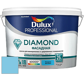 Краска DULUX LUXIUM DIAMOND ФАСАДНАЯ матовая краска цвет 79BG 53/259 Delft China
