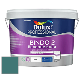 Краска DULUX LUXIUM BINDO 2 глубокоматовая краска цвет NCS S 5030-B50G 