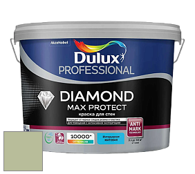 Краска DULUX LUXIUM DIAMOND MAX PROTECT матовая краска цвет NCS S 2020-G40Y 
