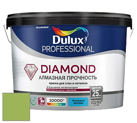 Краска DULUX LUXIUM DIAMOND MATT матовая краска цвет 10GY 41/438 