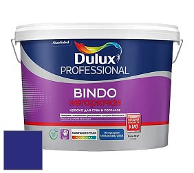 Краска DULUX LUXIUM BINDO НЕГОРЮЧАЯ 9л глубокоматовая краска цвет RAL 5002 
