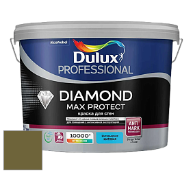 Краска DULUX LUXIUM DIAMOND MAX PROTECT матовая краска цвет NCS S 5540-G70Y 
