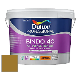 Краска DULUX LUXIUM BINDO 40 Специальная полуглянцевая краска цвет 30YY 21/438 Old Bronze