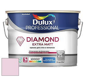 Краска DULUX LUXIUM DIAMOND EXTRA MATT глубокоматовая краска цвет 13RR 72/121 Rose Mallow