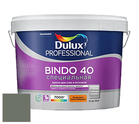 Краска DULUX LUXIUM BINDO 40 Специальная полуглянцевая краска цвет NCS S 6010-G30Y 