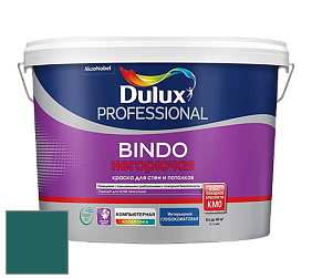 Краска DULUX LUXIUM BINDO НЕГОРЮЧАЯ 9л глубокоматовая краска цвет 80GG 12/182 Seaweed Medley