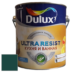 Краска DULUX LUXIUM ULTRA RESIST КУХНЯ И ВАННАЯ матовая ультрастойкая краска цвет 61GG 08/119 Dragon Feel