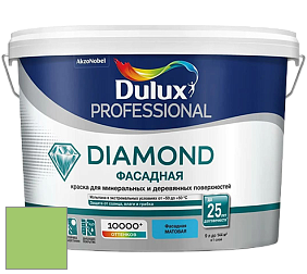 Краска DULUX LUXIUM DIAMOND ФАСАДНАЯ матовая краска цвет 30GY 50/437 