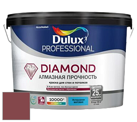 Краска DULUX LUXIUM DIAMOND MATT матовая краска цвет 90RR 11/257 Tomahawk Red