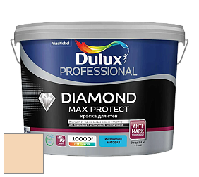 Краска DULUX LUXIUM DIAMOND MAX PROTECT матовая краска цвет 10YY 72/200 White Tangerine
