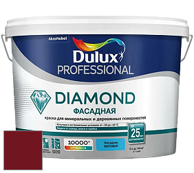 Краска DULUX LUXIUM DIAMOND ФАСАДНАЯ матовая краска цвет RAL 3032 