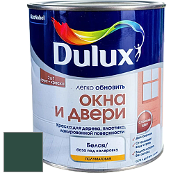 Краска DULUX LUXIUM ОКНА И ДВЕРИ полуматовая краска цвет 30GG 09/106 
