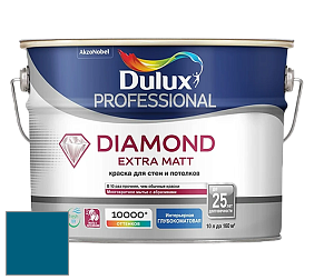 Краска DULUX LUXIUM DIAMOND EXTRA MATT глубокоматовая краска цвет 90BG 11/262 Huron Lake