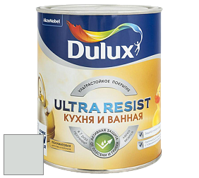Краска DULUX LUXIUM ULTRA RESIST КУХНЯ И ВАННАЯ полуматовая ультрастойкая краска цвет 30BG 72/017 Swiss White