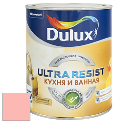 Краска DULUX LUXIUM ULTRA RESIST КУХНЯ И ВАННАЯ полуматовая ультрастойкая краска цвет NCS S 0530-Y90R 