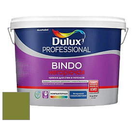 Краска DULUX LUXIUM BINDO НЕГОРЮЧАЯ 9л глубокоматовая краска цвет 91YY 23/374 Sacred Grove