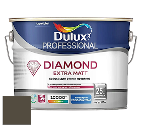 Краска DULUX LUXIUM DIAMOND EXTRA MATT глубокоматовая краска цвет NCS S 8010-G90Y 