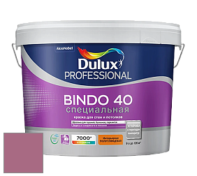 Краска DULUX LUXIUM BINDO 40 Специальная полуглянцевая краска цвет 50RR 23/282 Blush rambler 2