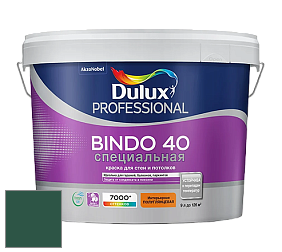 Краска DULUX LUXIUM BINDO 40 Специальная полуглянцевая краска цвет RAL 6028 