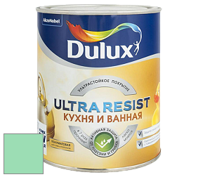Краска DULUX LUXIUM ULTRA RESIST КУХНЯ И ВАННАЯ полуматовая ультрастойкая краска цвет NCS S 0540-G 