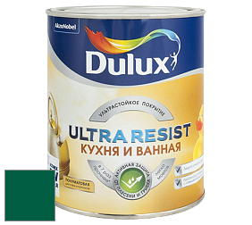 Краска DULUX LUXIUM ULTRA RESIST КУХНЯ И ВАННАЯ полуматовая ультрастойкая краска цвет 12GG 10/310 Swiss Pine