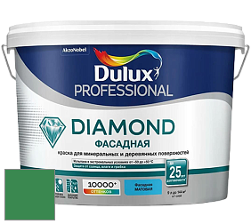 Краска DULUX LUXIUM DIAMOND ФАСАДНАЯ матовая краска цвет NCS S 3060-G10Y 