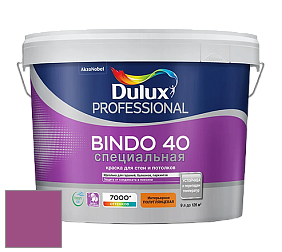 Краска DULUX LUXIUM BINDO 40 Специальная полуглянцевая краска цвет 01RR 16/397 Exotic Bloom