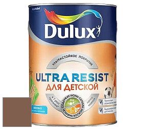 Краска DULUX LUXIUM ULTRA RESIST ДЛЯ ДЕТСКОЙ ультрастойкая матовая краска цвет NCS S 6020-Y50R 