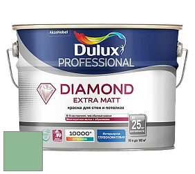Краска DULUX LUXIUM DIAMOND EXTRA MATT глубокоматовая краска цвет NCS S 2030-G10Y 