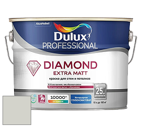 Краска DULUX LUXIUM DIAMOND EXTRA MATT глубокоматовая краска цвет 96YY 66/036 Grey Chic
