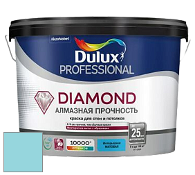Краска DULUX LUXIUM DIAMOND MATT матовая краска цвет 19BG 61/207 Shoreline