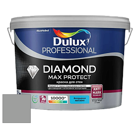 Краска DULUX LUXIUM DIAMOND MAX PROTECT матовая краска цвет 53BB 36/004 Grey Couture