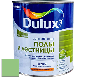 Краска DULUX LUXIUM ПОЛЫ И ЛЕСТНИЦЫ полуглянцевая краска цвет NCS S 1050-G20Y 