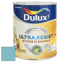 Краска DULUX LUXIUM ULTRA RESIST КУХНЯ И ВАННАЯ полуматовая ультрастойкая краска цвет 50BG 44/184 Michigan Lakes
