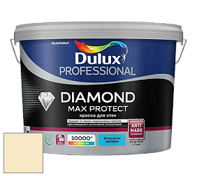 Краска DULUX LUXIUM DIAMOND MAX PROTECT матовая краска цвет 58YY 88/180 Soft Yellow