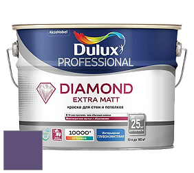 Краска DULUX LUXIUM DIAMOND EXTRA MATT глубокоматовая краска цвет 30RB 11/250 Seductive Mood