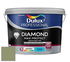 Краска DULUX LUXIUM DIAMOND MAX PROTECT матовая краска цвет NCS S 4020-G50Y 