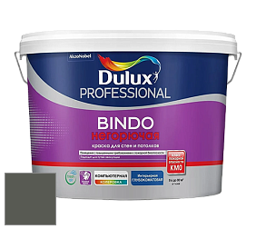 Краска DULUX LUXIUM BINDO НЕГОРЮЧАЯ 9л глубокоматовая краска цвет 30GY 10/048 