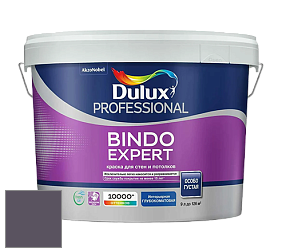 Краска DULUX LUXIUM BINDO EXPERT глубокоматовая краска цвет 50RB 09/087 Twilight cinders 1