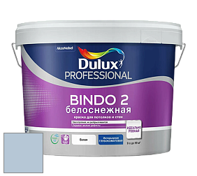 Краска DULUX LUXIUM BINDO 2 глубокоматовая краска цвет NCS S 1515-R80B 