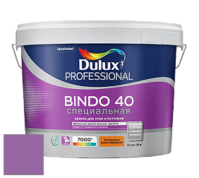 Краска DULUX LUXIUM BINDO 40 Специальная полуглянцевая краска цвет 67RB 21/342 